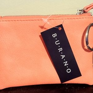 BURANO COIN PURSE BAG/KEY RING "NEW"